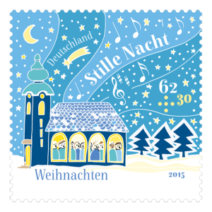 Stille Nacht Sonderpostwertzeichen Weihnachten 2015