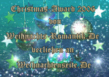 Christmas-Award 2006 www.weihnachts-romantik.de