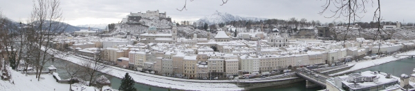 Salzburg Panorama vom Kapuzinerberg
