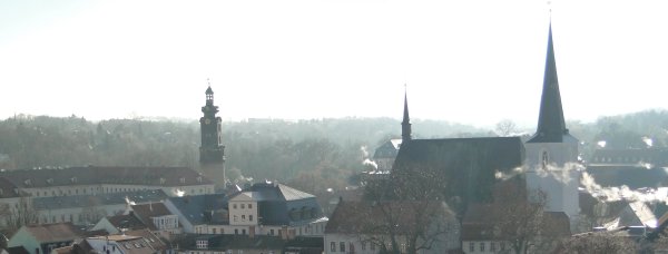 Weimar von der Jakobskirche